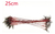 Chicote Pesca Empate Fio De Aço 25cm 50un Vermelho