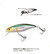 Isca Artificial Pesca Minnow 52mm 4,5gr - comprar online