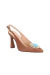 Scarpin Slingback em Couro - Luiza Barcelos - comprar online