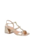Sandália de Salto Bloco Metalizada - Luiza Barcelos - comprar online
