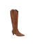 Bota Cowboy Cano Longo em Camurça Caramelo - Luiza Barcelos - comprar online