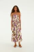 Vestido Laise Romance de Uva - Farm - comprar online