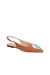 Sapatilha Slingback em Couro - Luiza Barcelos - comprar online