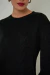 Blusa Preta em Tricot Lurex - Linda de Morrer - comprar online
