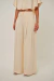 Calça Pantalona em Linho Natural - Linda de Morrer - comprar online