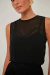 Blusa Preta em Chiffon - Linda de Morrer na internet