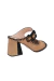 Mule Peep Toe em Camurça Bege Premium - Luiza Barcelos na internet