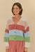 Cardigan Tricot Pelinho Listrado – Farm - comprar online