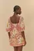 Vestido Curto Estampado Lenço Joia Tropical – Farm - Gaby Sampaio