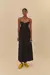 VESTIDO LONGO FRANZIDO - comprar online