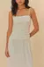 Vestido Pregas Cropped – Farm - Gaby Sampaio