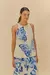 Regata Estampada Borboleta de Porcelana - Farm - comprar online