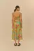 Vestido Longo Amalfi Verde – Farm - loja online