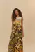 Vestido Cropped Estampado Rio Feira - Farm - comprar online