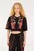 Tshirt Cropped Floral Belle – Farm na internet