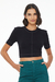 Blusa Cropped Manga Curta Recorte Manual – Animale Jeans - comprar online