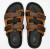 Sandália Veja Arpoador Suede Cognac Eagle Black - comprar online