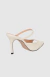 Mule Salto Alto em Couro Croco Off White Premium - Luiza Barcelos na internet