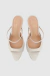 Mule Salto Alto em Couro Croco Off White Premium - Luiza Barcelos - Gaby Sampaio - Suas marcas favoritas em até 6x sem juros e envio para todo Brasil!