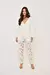 Blusa Karina em Crepe Off White - Linda de Morrer - loja online