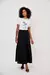 Saia Jazz em tricoline preta - Linda de Morrer - comprar online
