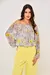 Blusa Marcela Tula Floral - Linda de Morrer - comprar online
