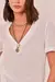 Blusa Mediterraneo - Linda de Morrer na internet