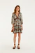 Vestido Feminino Curto Estampado Retrópico Lenço - Farm - comprar online
