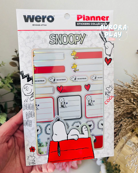 Stickers para Planners Snoopy
