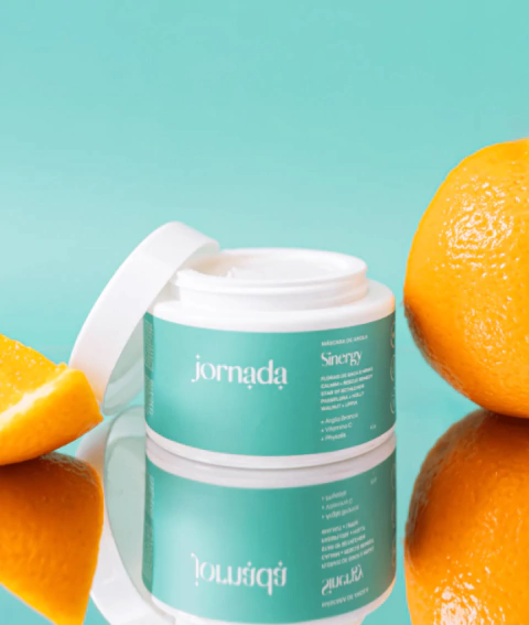 Sinergy Máscara de Argila Branca - Jornada Cosméticos Holísticos