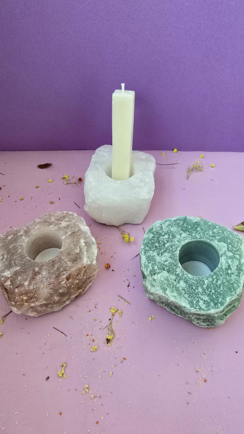 Porta Vela de Cristal