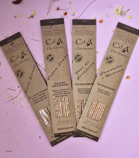 Incenso Cia do Aroma (100% Vegano e Natural) - comprar online