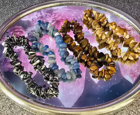 Pulseira de Cristais Cascalho - comprar online