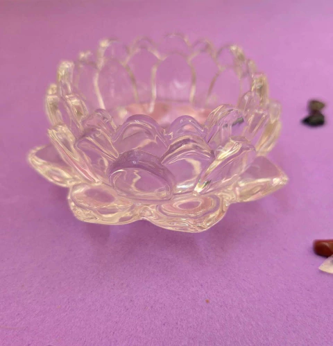 Porta Vela Flor de Lótus