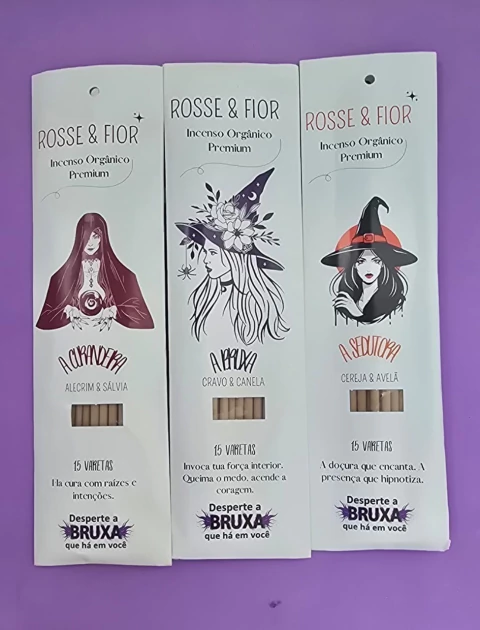 Incenso Desperte a Bruxa - Rosse & Fior