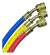 Juego 3 Mangueras P/manifold 150cm R410a - comprar online