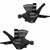 Trocador Shimano Altus M-315 SL para 16 vel 2x8