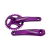 Pedivela Single 34D GTA Alumínio 170mm P Quadrada Roxo - comprar online