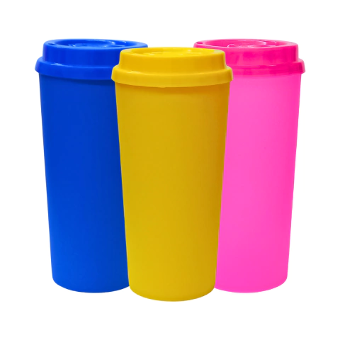 COPO ECO 450ML LISO COM TAMPA BUCKS - comprar online