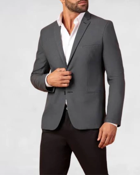 Blazer mf Ferrantelli - Cinza Chumbo - comprar online