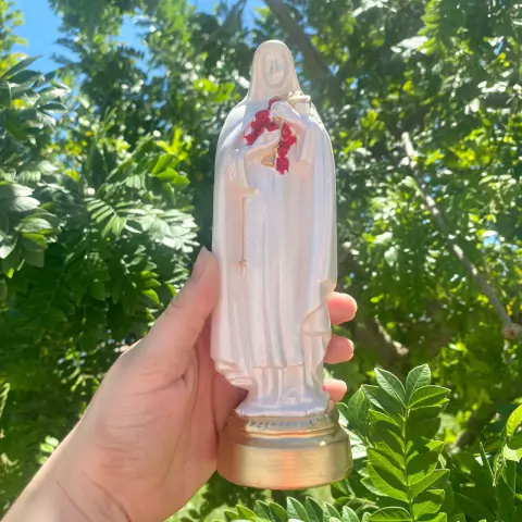 Santa Terezinha 20cm Perolada Delicada