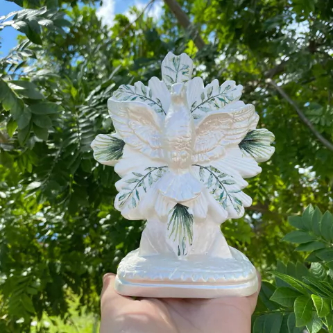 Divino Espírito Santo 17cm Para Altar / Lembrança de Batizado