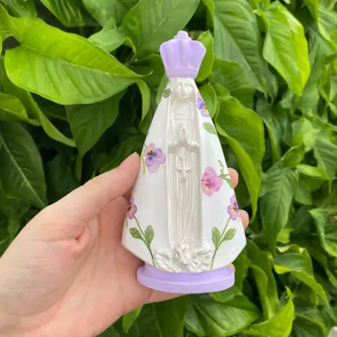 Kit 23 Nossa Senhora Aparecida Lilas / Lembrança Batizado