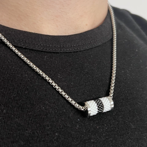 Collar All Boys Plateado - comprar online