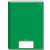 CADERNO BROCHURA 1/4 CAPA DURA STIFF 96 FOLHAS VERDE - JANDAIA - comprar online