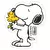 Borracha SNOOPY - UNIDADE - TILIBRA - comprar online