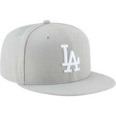 New Era Dodgers 59Fifty Basic Cap Grey - Dkicksarg