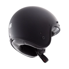 CASCO CHOPPER MATTE BLACK - SIMPSON - Simpson Argentina