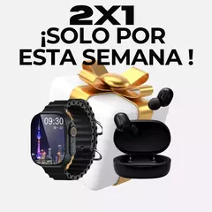 2X1 SMARTWATCH I9 ULTRAMAX + AURICULARES DE REGALO - comprar online