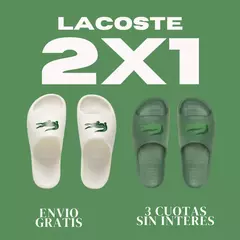 ¡OFERTA DEL VERANO! 2X1 OJOTAS LACOSTE - comprar online